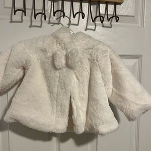 Beautiful 9mo. Faux Fur Baby Jacket